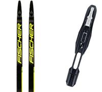 FISCHER Twin Skin Pro Medium - Unisex - Negro / Amarillo - talla 202- modelo 2026