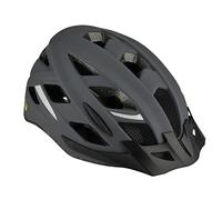 Fischer Urban Levin - Casco de Ciclismo para Adultos, Talla L/XL, 58-61 cm, Color Gris, con Sistema de Anillo Interior Iluminado