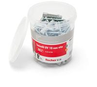 Fischer 531388 Cubo con 50 Tacos con Tornillo, Gris