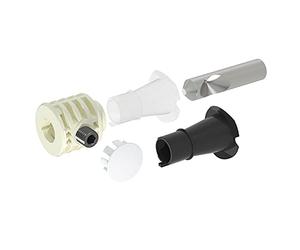 Fischer WB9 B LV, 551883, fijación Oculta, para inodoros y bidés suspendidos en Pared con Acceso Lateral o Superior, para espesores de cerámica 34-47 mm.