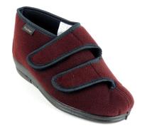 Fischer - Zapatillas de estar por casa de Material Sintético para mujer rojo rojo, color rojo, talla 43 EU