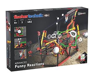fischertechnik ADVANCED Funny Reactions 559890 - kit de construcción para niños, con reacciones en cadena, a partir de 8 años