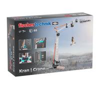 fischertechnik Crane 576103 - Juego de construcción, grúa Juguete para Montar, para niños Desde de 7 años, Naranja