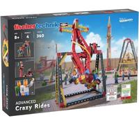 fischertechnik Crazy Rides 569019 - kit de construcción para niños, juguete con parque de atracciones, a partir de 8 años