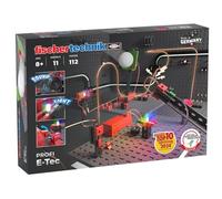 fischertechnik E-Tec 571905 - kit de electricidad para niños, juego de experimentos, con 11 modelos, a partir de 8 años