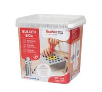 fischertechnik Fischer for Kids Builder-Box 579435 - Herramientas de Juguete para niños con Tacos Duo Kid, Conectores, un Destornillador, a Partir de 3 años
