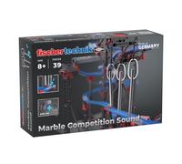 fischertechnik Marble Competition Sound 571899 - accesorio de pista de canicas, con 3 tubos de sonido, a partir de 8 años