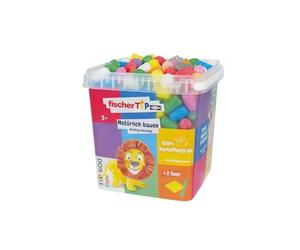 fischerTiP 533782 kit de manualidades para niños, juguete creativo a partir de 3 años, 600 piezas, multicolor