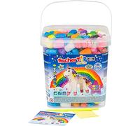 fischerTiP 540824 Tip Unicorn - kit de manualidades para niños, juguete creativo a partir de 5 años, 600 piezas, multicolor