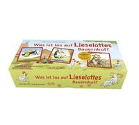 FISCHERVERLAGE Was ist los auf Lieselottes Bauernhof?: Mein Lieselotte-Memo mit 10 Trio-Motiven | Ein lustiges Spiel für Kinder AB 4 Jahren