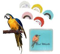 Fischietto Stravagante - 5 Fun Bird Whistle Cappelant Tongue Warbler, Sicuro Smooth Magic Tweetting Noisemaker | Conjunto de módulos de instrumentos de juguete mordaza elegante, juguete truco risib