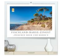 Fischland - Darß - Zingst: Zwischen Meer und Bodden (hochwertiger Premium Wandkalender 2026 DIN A2 quer), Kunstdruck in Hochglanz: Eine ursprüngliche ... stillem Bodden, geformt von Wind und Wellen.