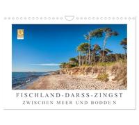 Fischland - Darß - Zingst: Zwischen Meer und Bodden (Wandkalender 2026 DIN A4 quer), CALVENDO Monatskalender: Eine ursprüngliche Landschaft zwischen ... stillem Bodden, geformt von Wind und Wellen.