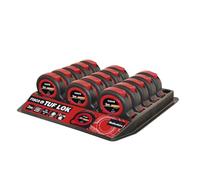 FISCO TK3M - Flexómetro clase II a prueba de impactos TUF-LOK (3x13) en mm y bandeja con 45 uds.