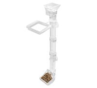 Fish Alimentador, acuario Shrimp Dish Set, anti-Scattering Feeding Tube, 6,69 x 3,35 x 2,36 pulgadas, Easy-to-Use Feeding Supplies, for Betta, Pond Care, Outdoor, Men and Women Aquatic Lover