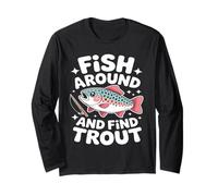 Fish Around and Find Trout Kawaii Fishing Manga Larga