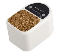 Fish Automatic Feeder, Large Capacity Auto Feeders, Smart Timer Function, Vacation Feeding Accessory for Small Tanks, Outdoor Ponds, Pet Catfish, 4.53x3.15x2.76 Inches