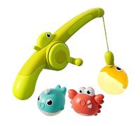 Fish Bath Toys, Floating Sensory Game Set, Fishing Rod Toy, for Age 18 Month+, Children, Home Bathroom, Shower, Washing, Play