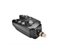 Fish Bite Alarm Indicator, LED Light Sensitive Electronic Fish Bite Alert Bell Fishing Tackle Tool(1Pcs,Black)