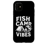 Fish Camp Vibes - Camisa de Pesca para Acampar al Aire Libre, Viaje al Lago Carcasa para iPhone 11