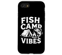 Fish Camp Vibes - Camisa de Pesca para Acampar al Aire Libre, Viaje al Lago Carcasa para iPhone SE (2020) / 7/8