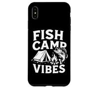 Fish Camp Vibes - Camisa de Pesca para Acampar al Aire Libre, Viaje al Lago Carcasa para iPhone XS MAX