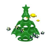 Fish Cave For Aquarium Three D Printed Christmas Tree Hollow Shrimp Access