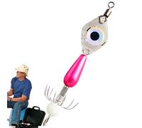 Fish Drop Drop Sub- LEC LEU - LUZ LÁMICA Flash bajo el Agua Luminoso Señuelos con Cebo, Pescado Dsrop Drsop Loure Laurie Lámpara Flash Luz Lámparas Fisheye Diseño -