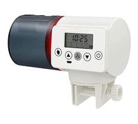 Fish Feeder Automatic Fish Feeder Electric Auto Fish Feeder with Support Remote Control 4 Gears Adjustable for Aquarium or Small Fish Turtle Tank Auto Feeding on Vacation or Holidays