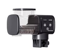 Fish Feeder, Dispensador Feeder, Automatic Rechargeable Adjustable Settings Precise Portions Waterproof Design Easy Setup, Food Dispenser for Tanks, Aquariums