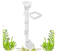 Fish Feeder - Suministros de tubo anti-Scattering | Acuario Fish Shrimp Feeding Dish Set for Pond Home Vacation Men and Women Fish Feeder Shrimp Feeding Dish Set