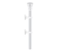 Fish Feeding Tube - 7.87inch Acrylic Shrimp Feeder | Transparent Aquarium Feeding Tool - Spill Proof Food Dispenser for Dwarf Shrimp Crayfish Freshwater Saltwater Tanks