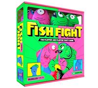 Fish Fight - Divertido juego de fiesta de peces flopping para familias y niños | Fiesta en interiores y exteriores, actividad en el patio de la playa | Divertido juego de mesa y estilo de cartas para