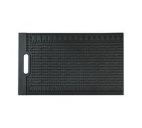 Fish Fillet Mat - Non Slip Measuring Scales, Heavy Duty PVC Meat Preparation Pads, Accurate Portioning Cleaning Boards, Outdoor Fresh Catches Slicing Tools - For Boats RV Trips Anglers Chefs