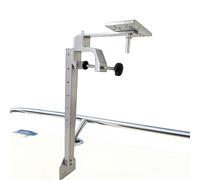 Fish Finder - Soporte giratorio de 360 grados, ajustable, telescópico, accesorios marinos, soporte para buscador de peces, para barcos, exteriores, agua, carril, placa trasera, consola