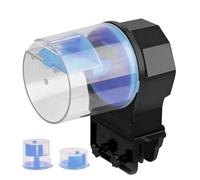 Fish Food Dispenser - Alimentador automático de pescado para acuario, alimentador automático de alimentos, dispensador de alimentos, dispensador automático de peces, para Betta Turtle Shrimp Aquarium