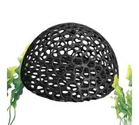 Fish Hiding Place - Multi-Holed Stone for Betta Fish | Fishes Cave for Aquarium | Shrimp House Tunnel | Realistic Hollow Fishes Cave Stone fôr Shrimp Betta Reptile Vivarium Habitat Enhancement