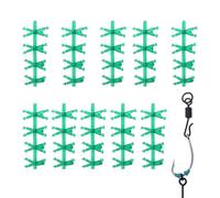 Fish Hooks - Hook Beads Carp Fishing | Sturdy Soft Stopper Beads for Securing Hooks and Preventing Line Damage in Freshwater and Saltwater Fishing Quick Installation Reduces Line Damage 2.65 in