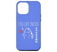 Fish Life Matter. Japanese Tuna Art Fisherman Marine Biology Carcasa para iPhone 12 Pro MAX
