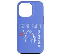 Fish Life Matter. Japanese Tuna Art Fisherman Marine Biology Carcasa para iPhone 13 Pro