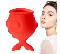 Fish Lip Plumper - Labios de succión más regordetas, dispositivo repelente de labios en forma de | Dispositivo repelente de elevador de labios de larga duración de silicona, herramienta más