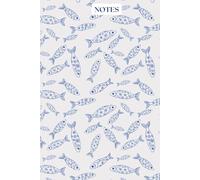 Fish note book- hand illustrated cover design