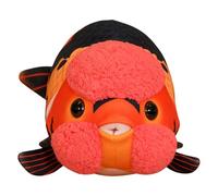 Fish Plush - PP Cotton 50 cm | 3D Ranchu Carp Stuffed Animal Toy | Soft Fish Doll Pillow For Kids Adults For Nursery Home Desktop Sofa Bedside Shelf Birthday And Use