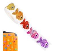 Fish Reward - Pegatinas para teachers Students, 500 unidades, pegatinas adhesivas para álbumes de recortes, diarios, portátiles, teléfono