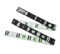 Fish Ruler for Boat - 1.6m Portable Foldable Kayak Accessory, Vinyl White | Folding Fish Measuring Tape, Waterproof & Non-Slip, Easy Fish Length Tracker, For Boat Deck & Coolers, 1.6m Durable