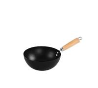 Fish Scale Pattern Flat Bottom Non-Stick Pan with Glass Lid, No Chemical Coated High Purity Frying Pans for Cooking, for Induction & Gas Stoves (Without lid,Diameter 7.9in)