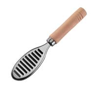 Fish Scale Remover - 8.35 Inch Kitchen Peeling Tool | Stainless Steel Fìsh Scaler - Efficient Fish Scale Removal Tool with Wooden Handle for Secure Grip Suitable for Home and Professional Kitchen Use