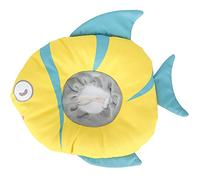 Fish Shape Recovery Collar for Cats After Procedure | Adjustable Water - Safe Neck Cone | Soft E - Collar for Wound Care/Eating Comfort (S)