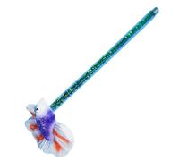 Fish Shape Training Stick Toy - Acuario Pared para Betta | Accesorio de resina interactiva para pantalla de combate, juego de tanques, ejercicios de ejercicio, decorativo, diversión acuática