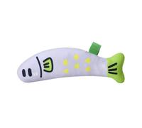 Fish-Shaped Kitten Teaser Toy, Linen Fish Kitten Play Toy, Interactive Fish Shape Toy for Kittens, Fish-Themed Cat Teaser, Linen Teasing Toy for Kittens, Cat Fishing Toy, Kitten Fish Shape Teaser